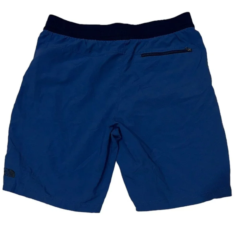 Men's The North Face Nylon Athletic Shorts Navy Blue Size‎ Large